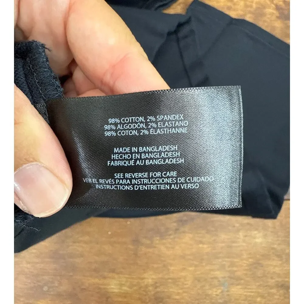 Banana Republic NWT Black 5-Pocket Slim Pant Men Size 30x30 (Measuring 30 x 28)
